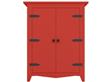 Armario Lider Design Classic Cabinet Vermelho 741.30006.1041 